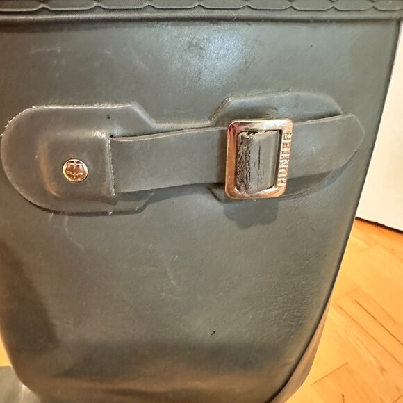 Hunter Boots Moss Green Shiney Size 6 - Picture 10 of 11